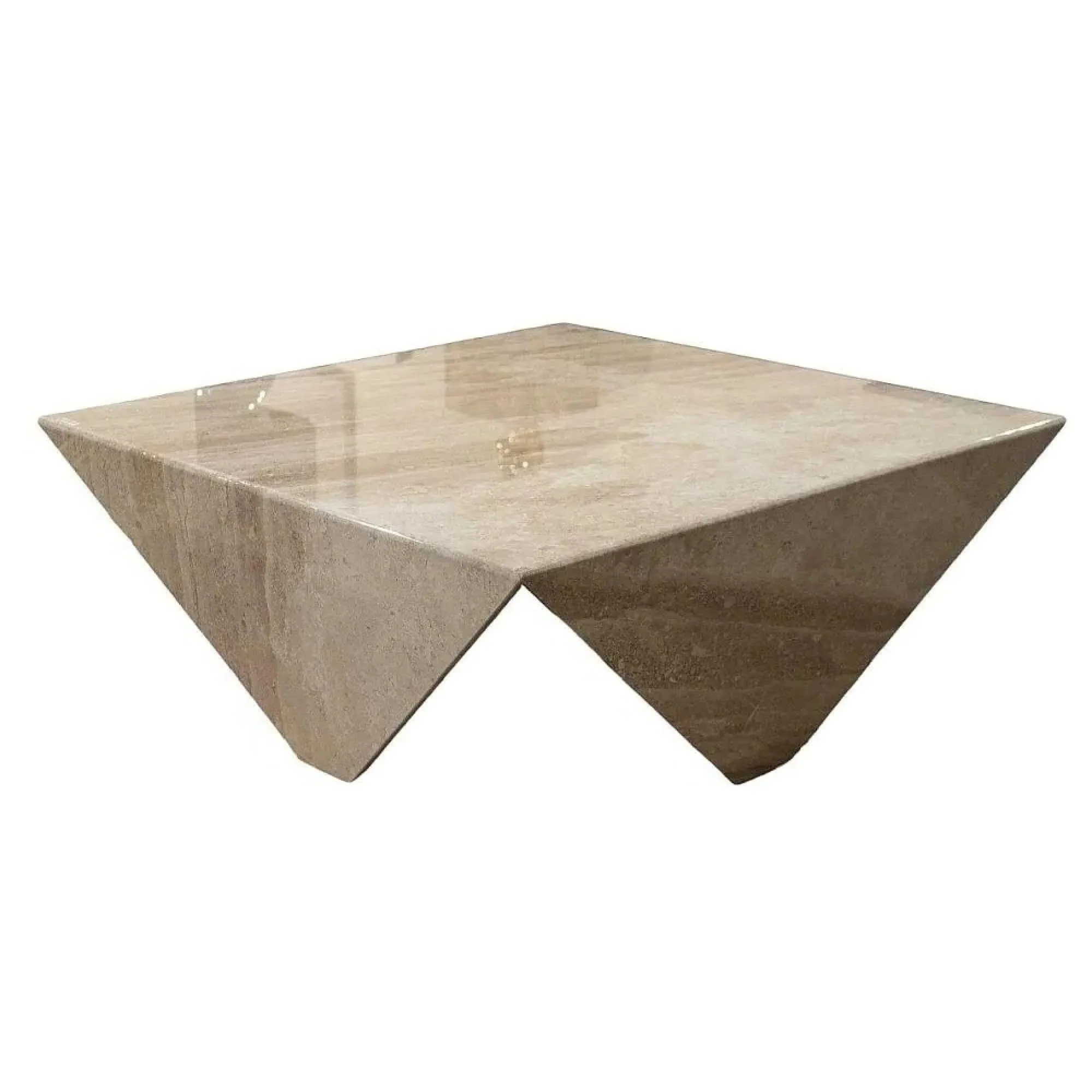 Stone International Origami Occasional Table - Marble