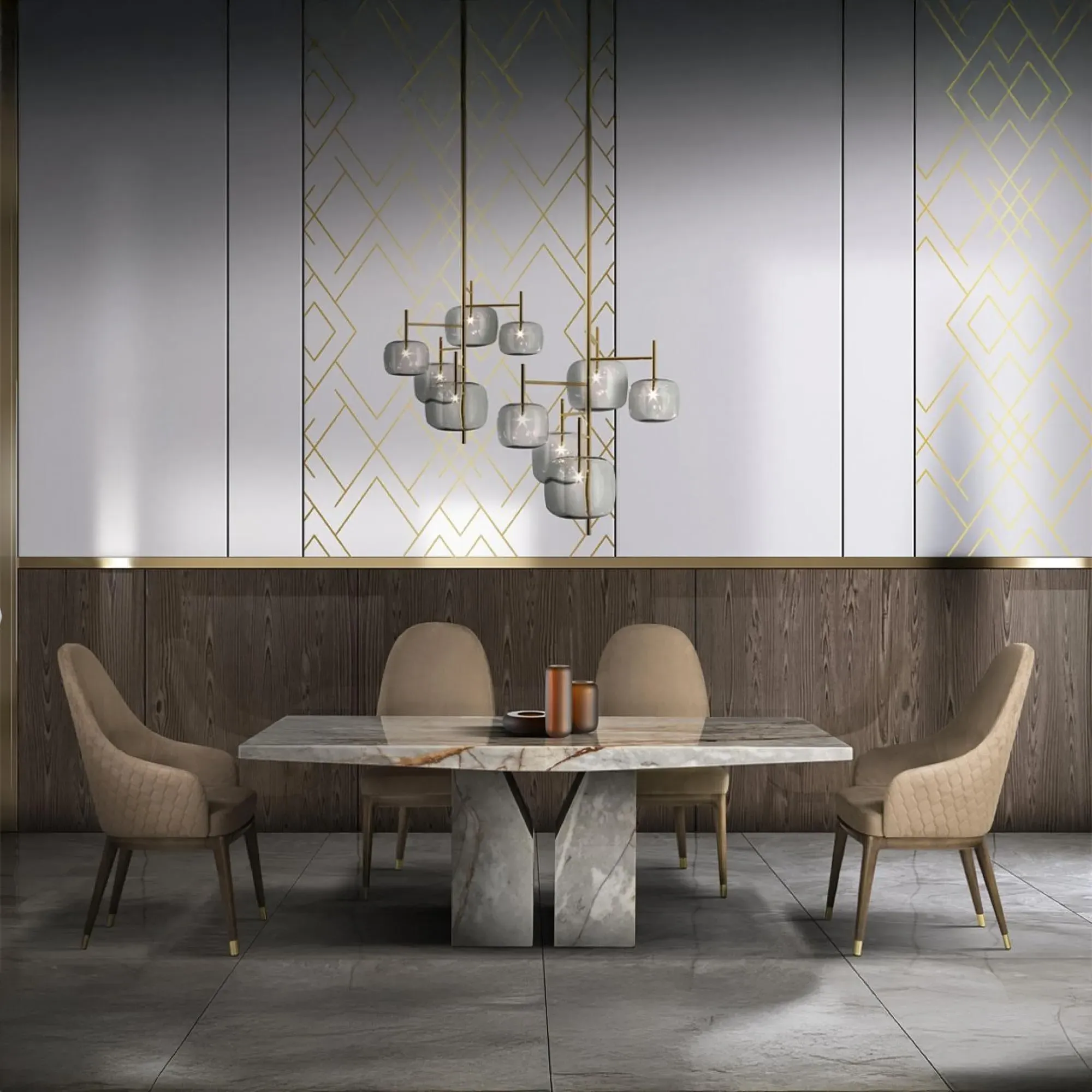 Sylvia Leather Dining Armchair