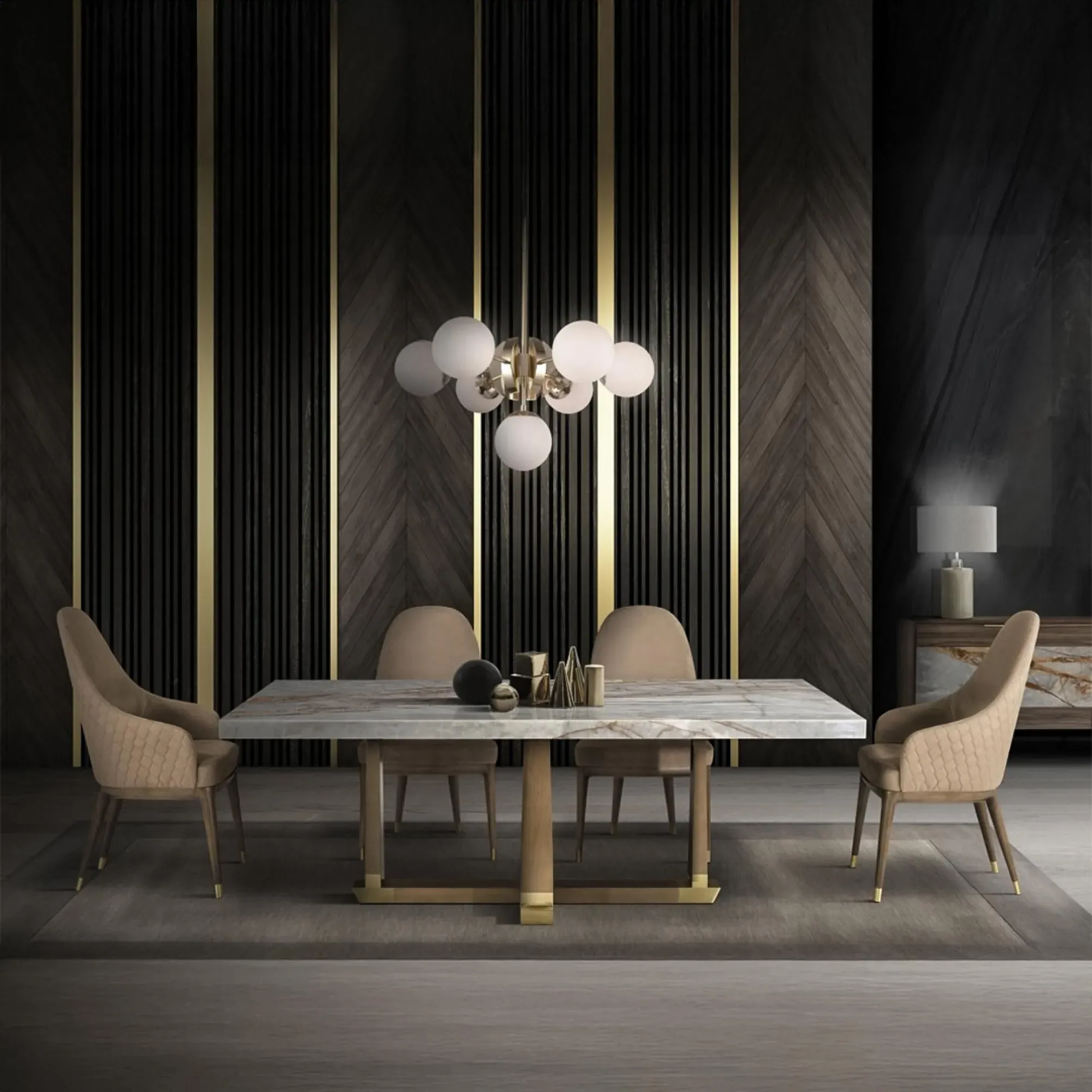 Sylvia Leather Dining Armchair