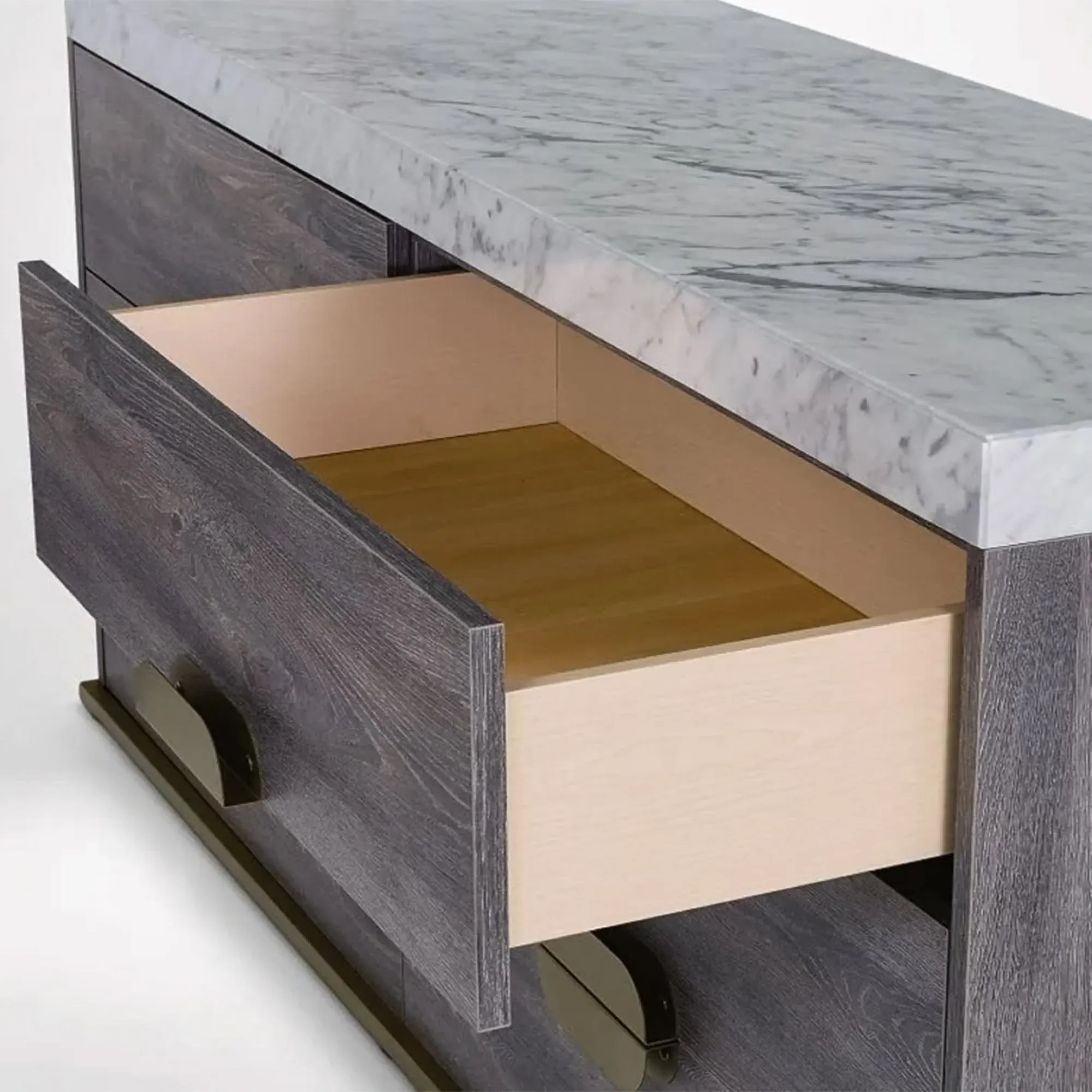 Westin 6 Drawer Wide Chest - Marble Top