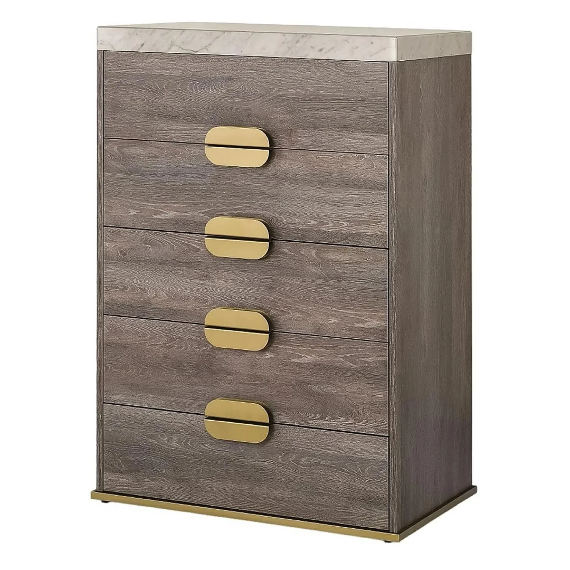 Westin Marble Top 5 Drawer Tall Chest - Variation Available