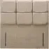 Essentials Large Cobbled Fabric Headboard