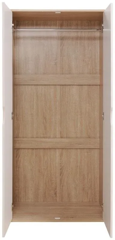 Allen 2 Door Wardrobe - White