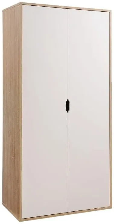Allen 2 Door Wardrobe - White