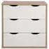 Allen 3 Drawer Small Chest - White
