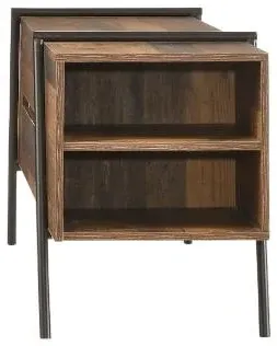 Alpena 120cm TV Unit with Drawers - Rustic Oak