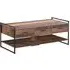 Alpena 3 Drawer Coffee Table - Rustic Oak