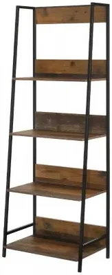 Alpena Open Shelving Unit - Rustic Oak image