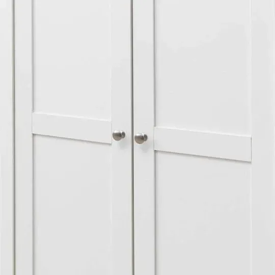 Arthur 2 Door Wardrobe - White