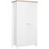 Arthur 2 Door Wardrobe - White