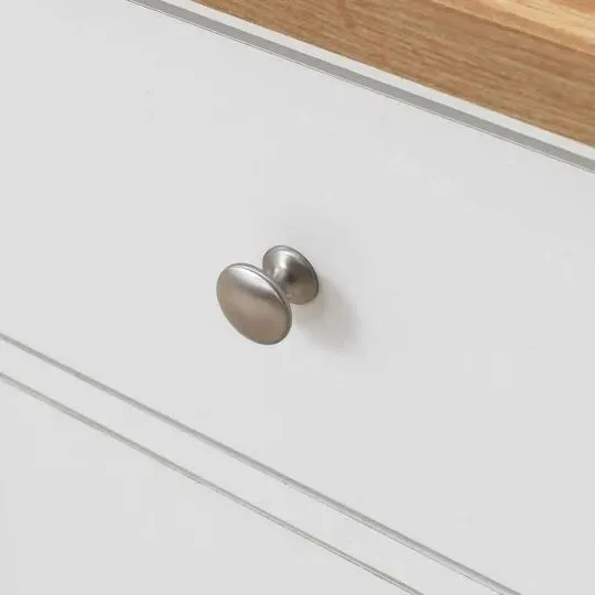 Arthur 2 Drawer Bedside Cabinet - White