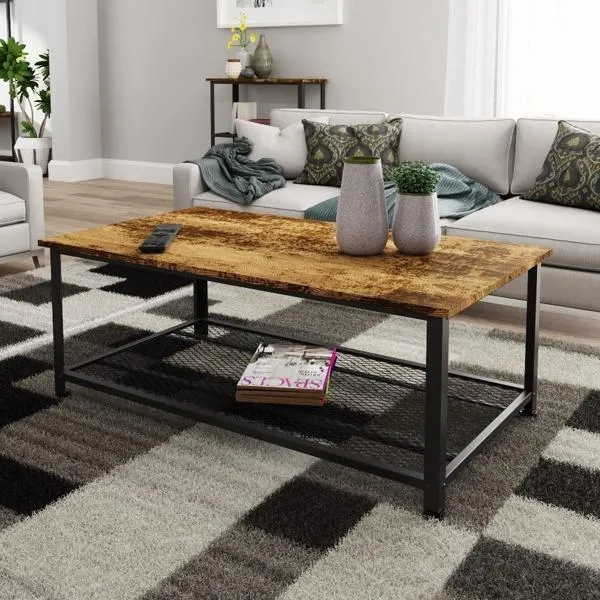 Barren Coffee Table - Rustic Oak