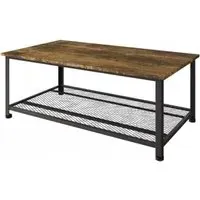Barren Coffee Table - Rustic Oak