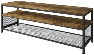 Barren TV Stand - Rustic Oak image
