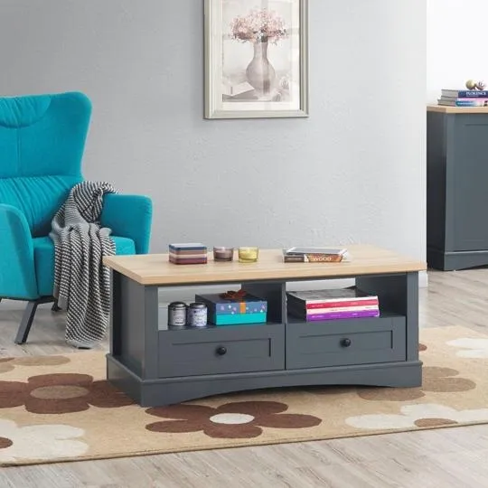 Cobb 2 Drawer Coffee Table