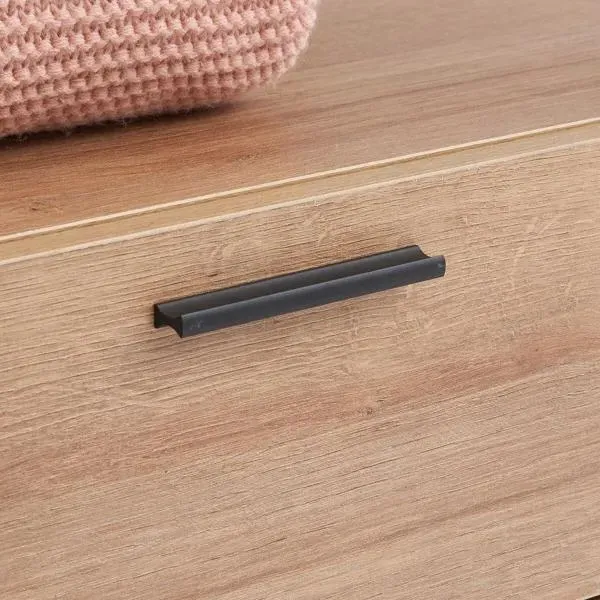 Craven 2 Drawer Open Wardrobe - Riviera Oak