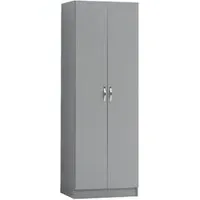 Edwards 2 Door Wardrobe - Grey