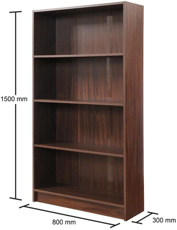 Edwards Tall Bookcase - White