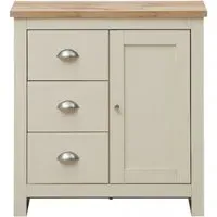 Lyman 1 Door Compact Sideboard - Cream