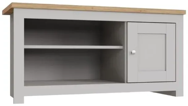 Lyman 1 Door TV Unit - Cream