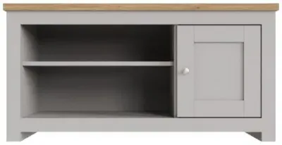 Lyman 1 Door TV Unit - Cream image