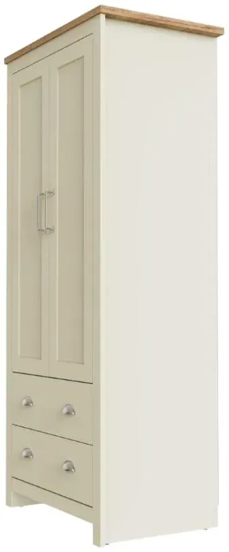 Lyman 2 Door 2 Drawer Wardrobe