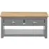 Lyman 2 Drawer Coffee Table - Cream