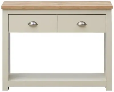 Lyman 2 Drawer Console Table - Cream