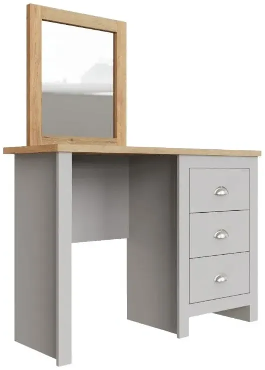 Lyman 3 Drawer Dressing Set - Cream