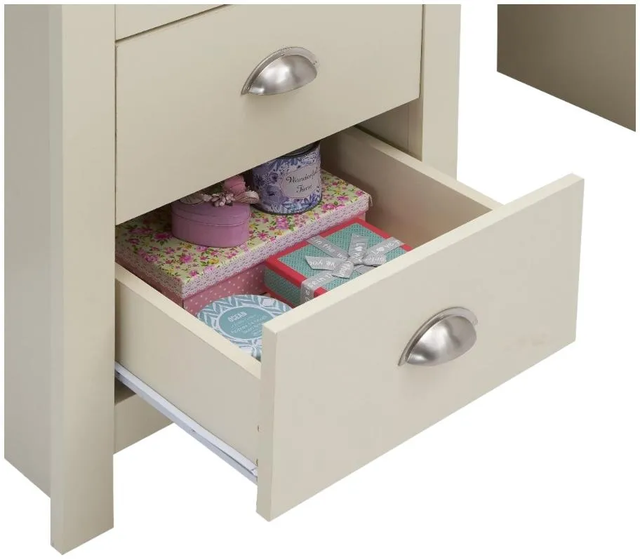 Lyman 3 Drawer Dressing Set - Cream