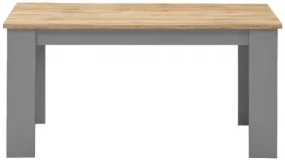 Lyman 4 Seater Dining Set with 2 Benches - Light Grey image