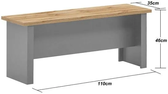 Lyman 6 Seater Dining Set with 2 Benches and 2 Stools - Light Grey