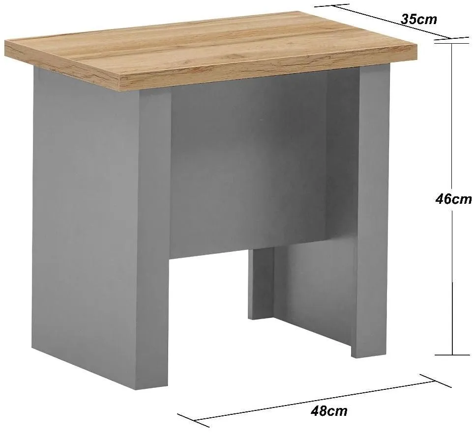 Lyman 6 Seater Dining Set with 2 Benches and 2 Stools - Light Grey