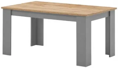 Lyman 6 Seater Dining Set with 2 Benches and 2 Stools - Light Grey