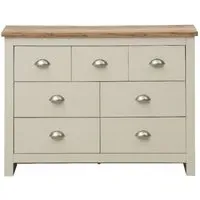 Lyman 7 Drawer Wide Chest - Cream