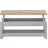 Lyman Lift Up Coffee Table - Light Grey