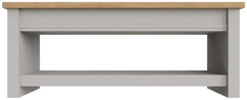 Lyman Slide Top Coffee Table - Cream