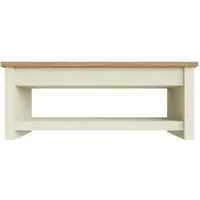 Lyman Slide Top Coffee Table - Cream