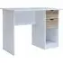 Perce 2 Drawer Desk - White