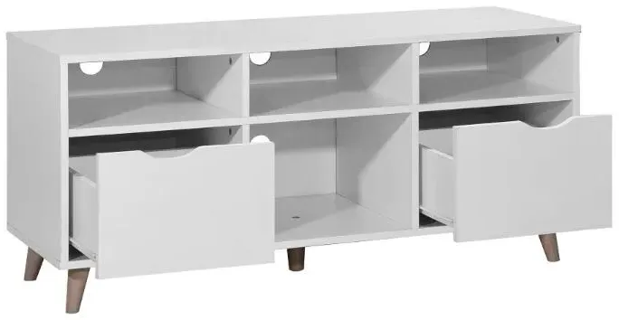 Perce TV Unit - White