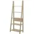 Ross Ladder Bookcase - White