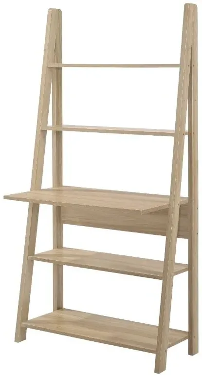 Ross Ladder Desk - White