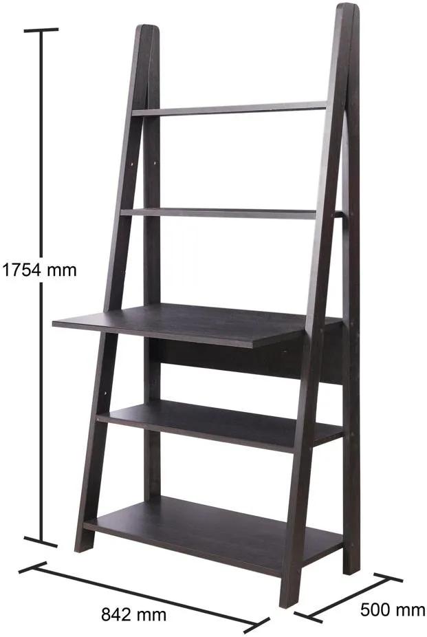 Ross Ladder Desk - White