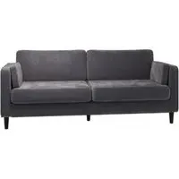 Sierra 2-Seater Cushion Back Sofa - Light Grey
