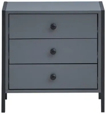 Warren 3 Drawer Bedside Cabinet - Ash Oak image