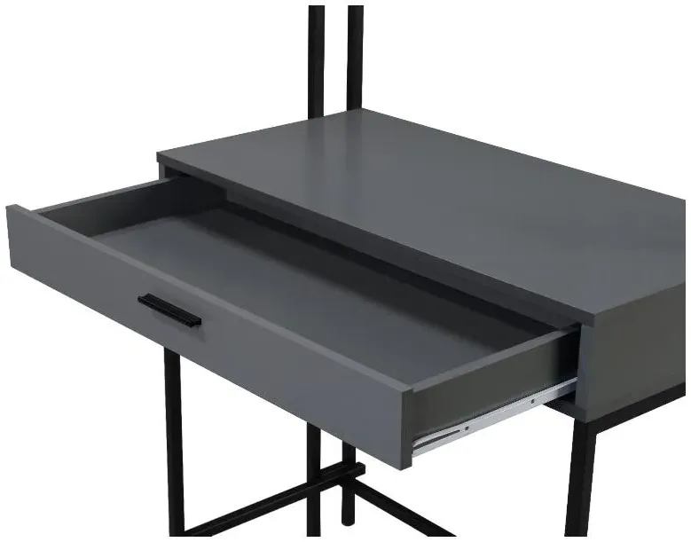 Warren Dressing Table with Mirror - Ash Oak