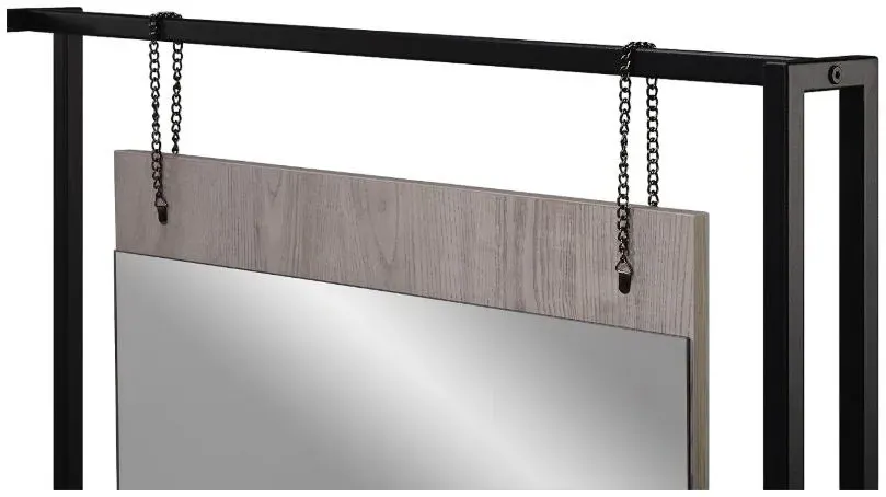 Warren Dressing Table with Mirror - Ash Oak