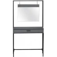 Warren Dressing Table with Mirror - Ash Oak