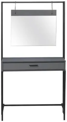 Warren Dressing Table with Mirror - Ash Oak