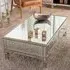 Antoinette Coffee Table with Storage - Mirrored